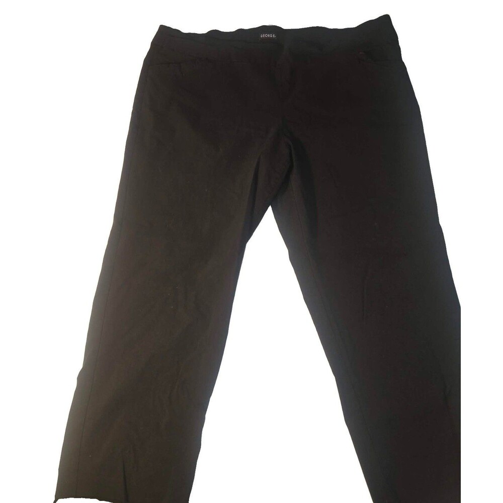 George Black Dress Pants Size 4X